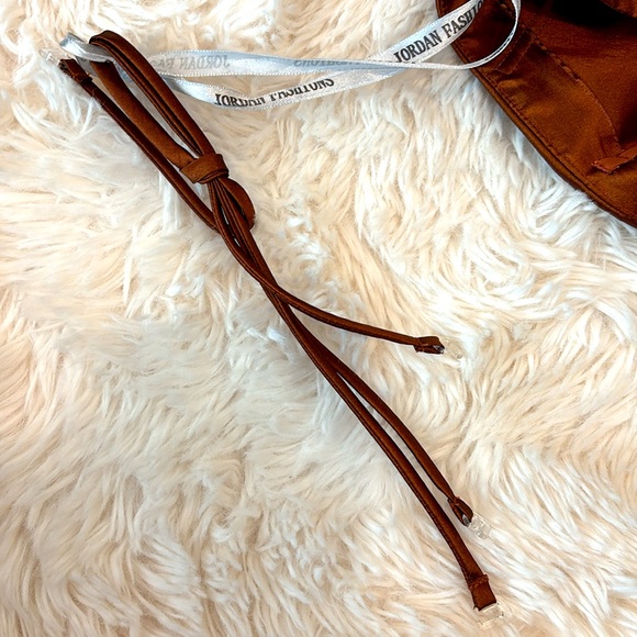 Vibrant Copper floor length gown - Size 8 - New w/ tags! - wear w/ or w/o straps - Picture 6 of 9